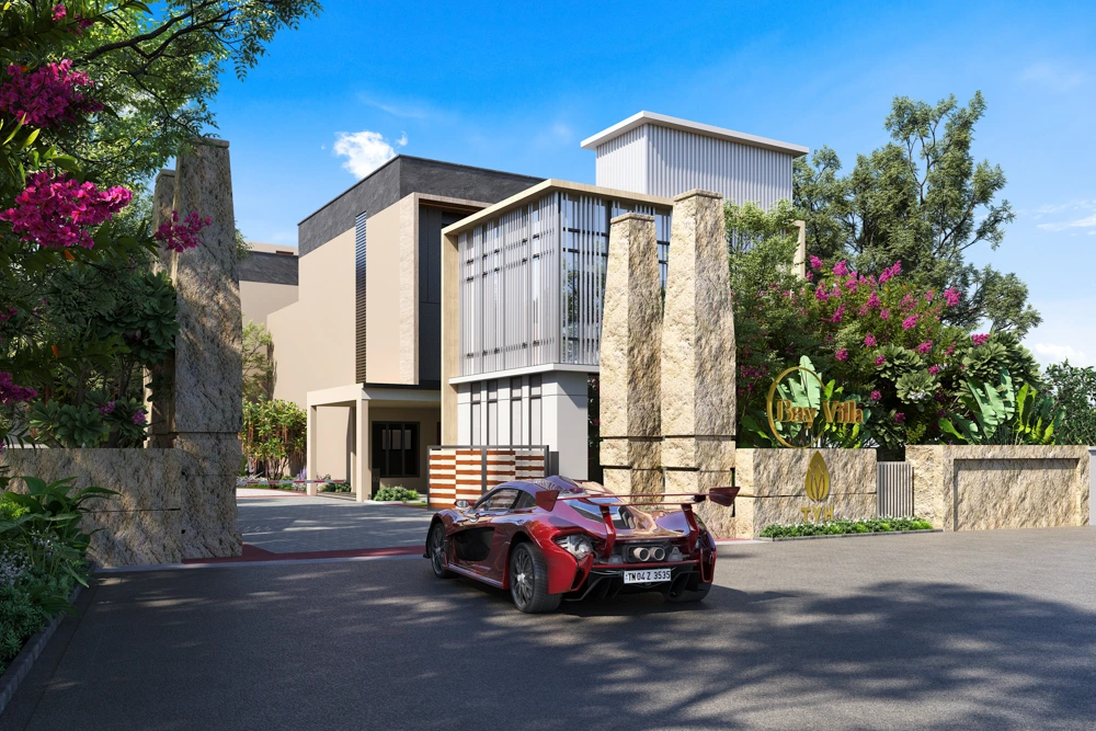 TVH Bay Villa — Entrance-Cam