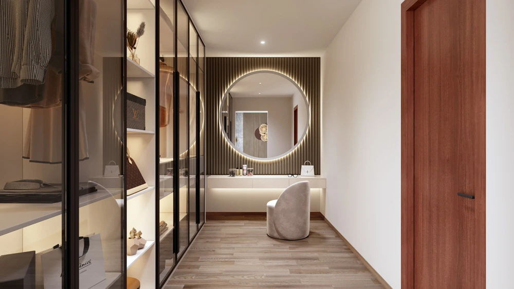 TVH Bay Villa — Walk-in-Closet